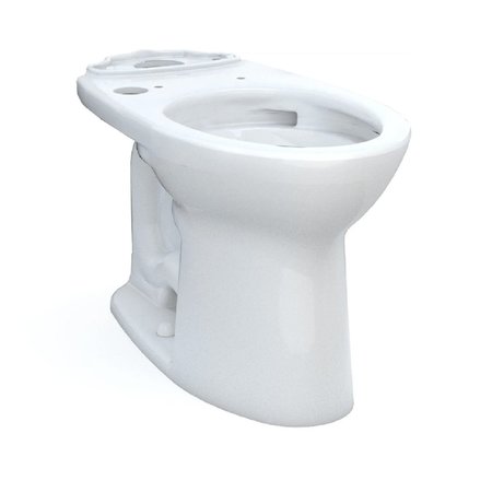TOTO Drake Elongated Universal Toilet Bowl Only with Cefiontect, Washlet+ Ready, Less Seat, Cotton C776CEFGT40#01